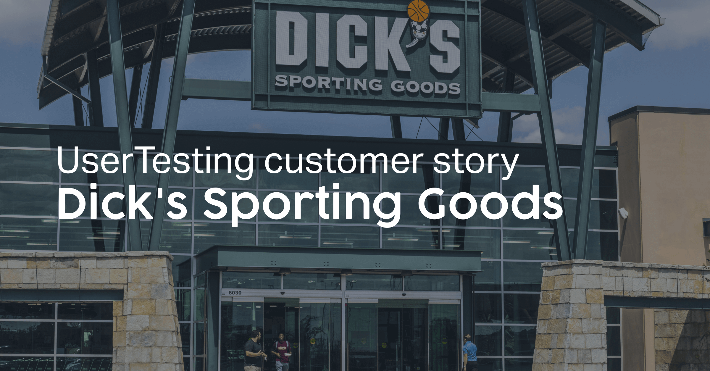 Dick's Sporting Goods UserTesting
